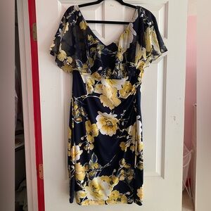 Connected Apparel Size 12 Floral Dress